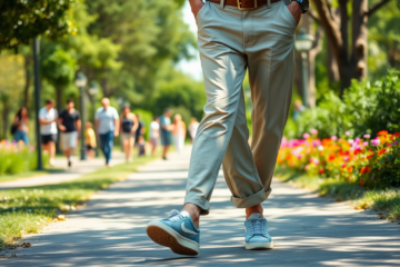 amann | Atunci când pantalonii de in se întâlnesc cu pantofii de sport
