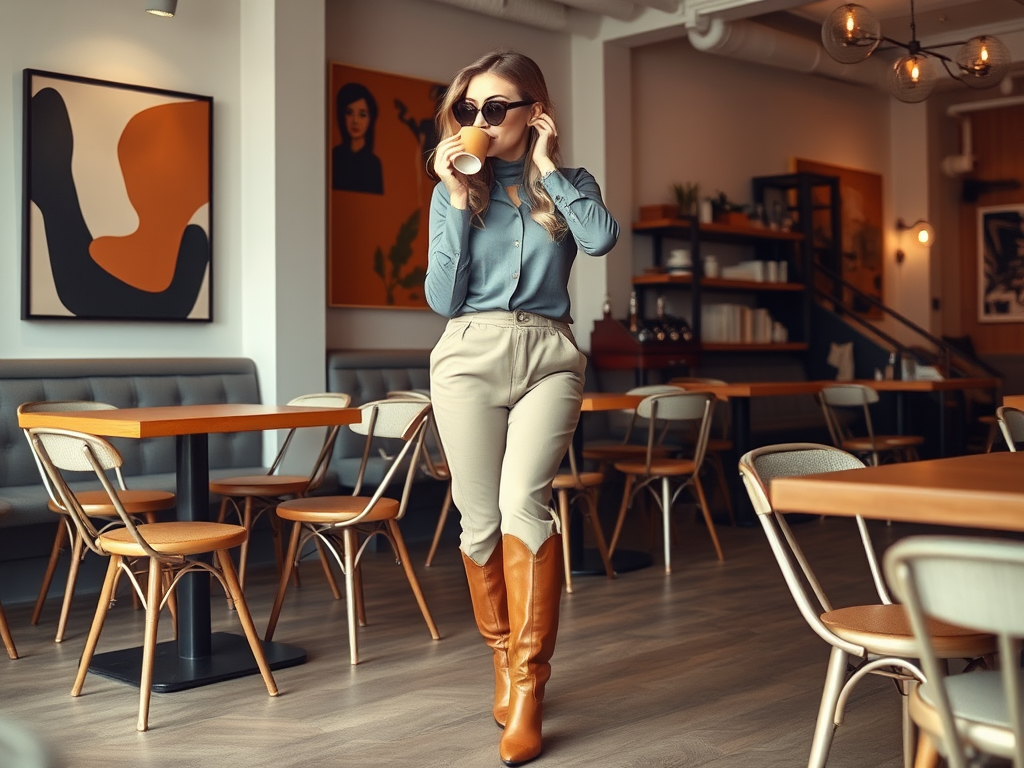 amann | Ținute versatile cu cizme lungi: de la birou la petrecere