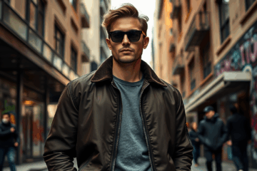 amann | Geaca bomber uomo: diferențele față de mocheta feminina