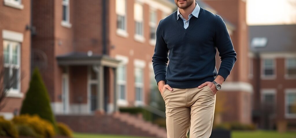 amann | Stilul „Preppy” pentru bărbați: Cămăși și pulovere