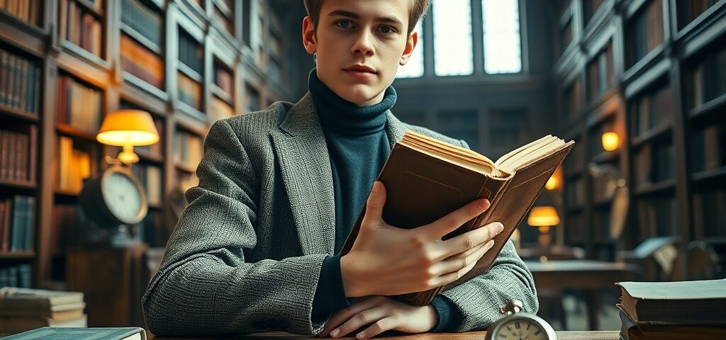 amann | Stilul „Dark Academia” în accesorii: Ceasuri și cărți