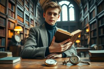 amann | Stilul „Dark Academia” în accesorii: Ceasuri și cărți