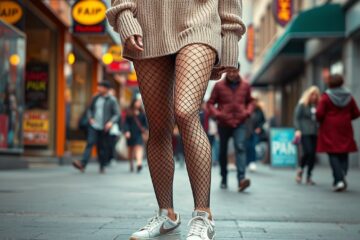 amann | Cum să îți alegi o pereche de colanți cu imprimeu de rețea fină