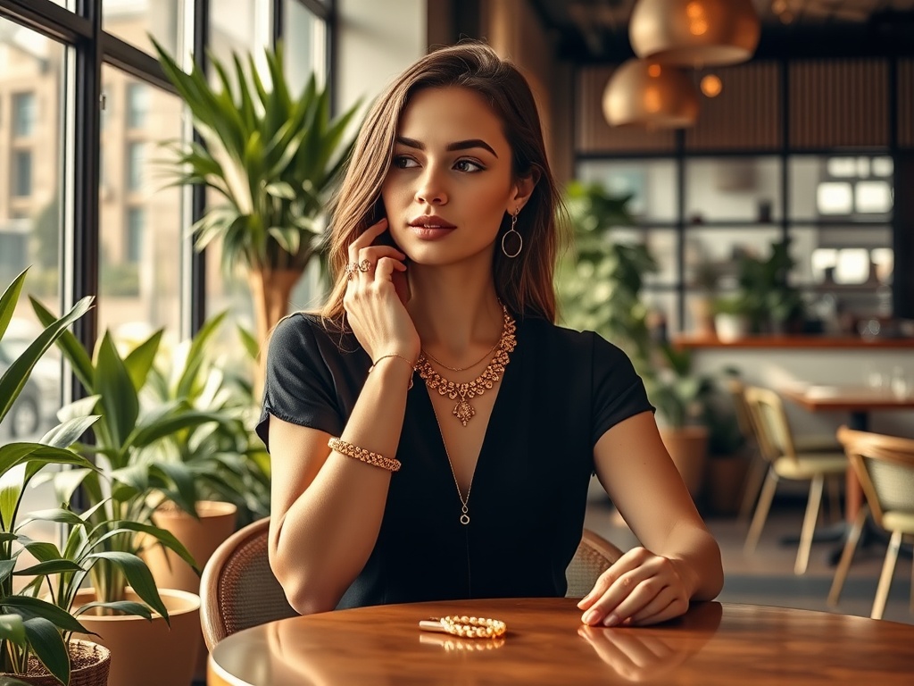 amann | Cum să porți hainele aurii cu accente negre