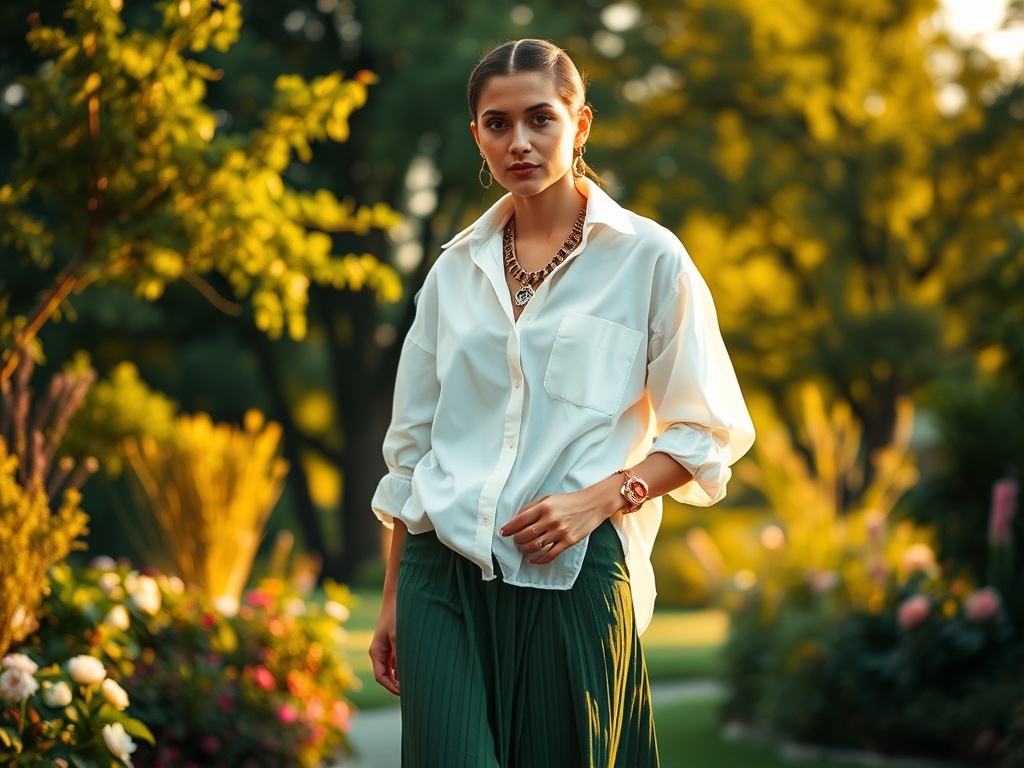 amann | Cum să porți o cămașă albă oversized